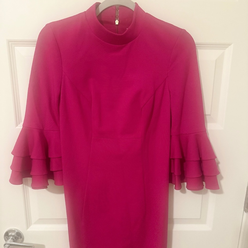 Trina Turk Leona Crepe Midi Dress